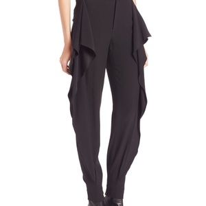 Ralph Lauren Cascading ruffle dress joggers